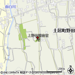 上野田集会所周辺の地図