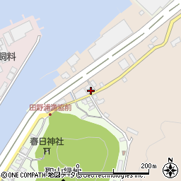 福岡県北九州市門司区田野浦961-2周辺の地図