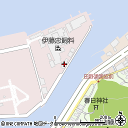 株式会社Ｉ・フィード　門司工場周辺の地図