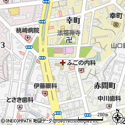 有限会社下関コンパニオン千賀周辺の地図