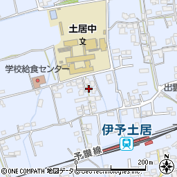 愛媛県四国中央市土居町土居620周辺の地図