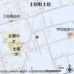 愛媛県四国中央市土居町土居506周辺の地図