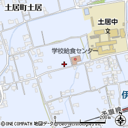 愛媛県四国中央市土居町土居448周辺の地図