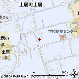 愛媛県四国中央市土居町土居480周辺の地図