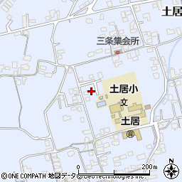 愛媛県四国中央市土居町土居1523周辺の地図