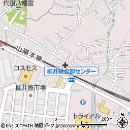 米田歯科医院周辺の地図