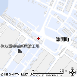 住友化学株式会社　愛媛工場業務部物流周辺の地図