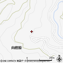徳島県美馬市木屋平向樫原13周辺の地図