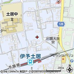 愛媛県四国中央市土居町土居192周辺の地図