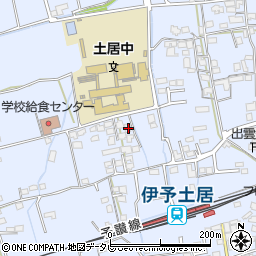 愛媛県四国中央市土居町土居623周辺の地図