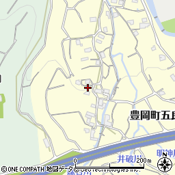 愛媛県四国中央市豊岡町五良野364周辺の地図