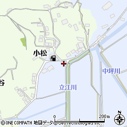 徳島県小松島市立江町中ノ坪130周辺の地図