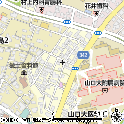 福博荘周辺の地図