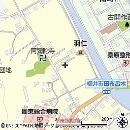 山口県柳井市古開作962周辺の地図