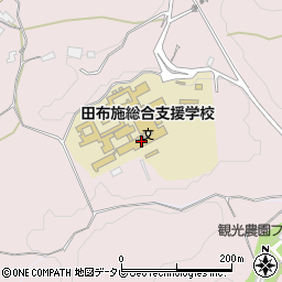 山口県立田布施総合支援学校周辺の地図