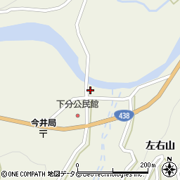 徳島県名西郡神山町下分今井101周辺の地図