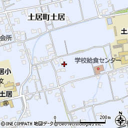 愛媛県四国中央市土居町土居475周辺の地図