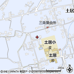 愛媛県四国中央市土居町土居1522周辺の地図
