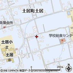 愛媛県四国中央市土居町土居485周辺の地図