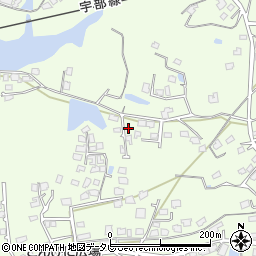 山口県宇部市西岐波吉田652周辺の地図