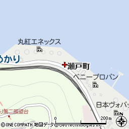 丸紅エネックス株式会社　門司ターミナル周辺の地図
