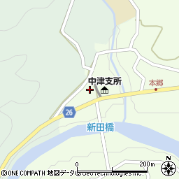和歌山県日高郡日高川町高津尾22-1周辺の地図