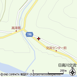 和歌山県日高郡日高川町高津尾633-1周辺の地図