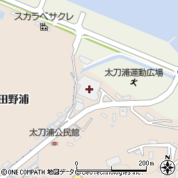 福岡県北九州市門司区田野浦1064-2周辺の地図