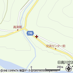 和歌山県日高郡日高川町高津尾624-1周辺の地図