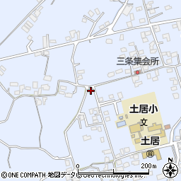 愛媛県四国中央市土居町土居1492周辺の地図