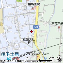 愛媛県四国中央市土居町土居222周辺の地図