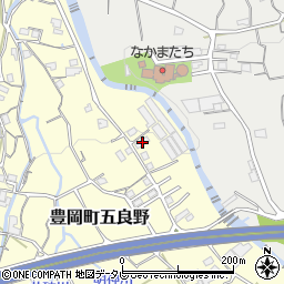 愛媛県四国中央市豊岡町五良野38周辺の地図