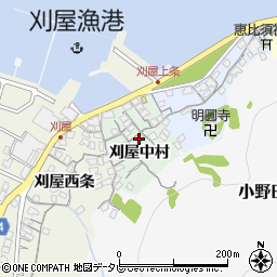 山口県山陽小野田市刈屋中村1946-2周辺の地図