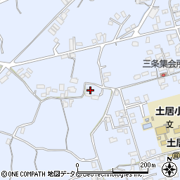 愛媛県四国中央市土居町土居2260周辺の地図