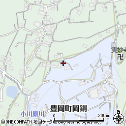 愛媛県四国中央市豊岡町岡銅9周辺の地図