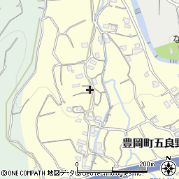 愛媛県四国中央市豊岡町五良野372周辺の地図