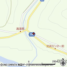 和歌山県日高郡日高川町高津尾624周辺の地図