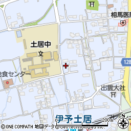 愛媛県四国中央市土居町土居178周辺の地図