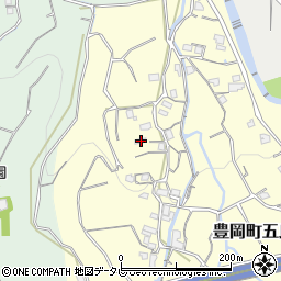 愛媛県四国中央市豊岡町五良野375周辺の地図