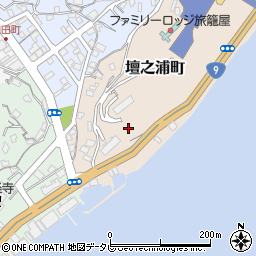 山口県下関市壇之浦町4周辺の地図