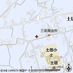 愛媛県四国中央市土居町土居2090周辺の地図