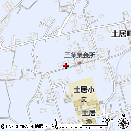 愛媛県四国中央市土居町土居2089周辺の地図