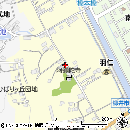 山口県柳井市古開作1072周辺の地図