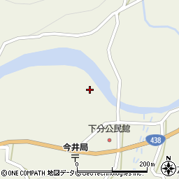 徳島県名西郡神山町下分今井49周辺の地図