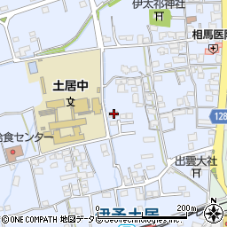 愛媛県四国中央市土居町土居180周辺の地図