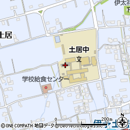 愛媛県四国中央市土居町土居373周辺の地図