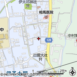 愛媛県四国中央市土居町土居224周辺の地図