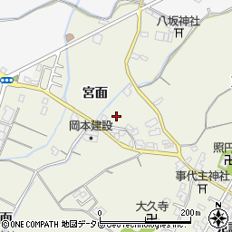 徳島県阿南市那賀川町今津浦宮面周辺の地図