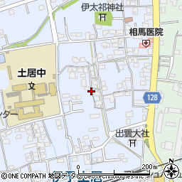 愛媛県四国中央市土居町土居333周辺の地図