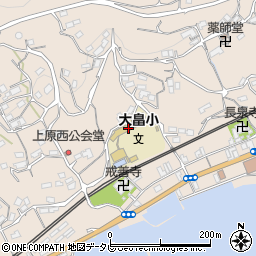 柳井市立大畠小学校周辺の地図